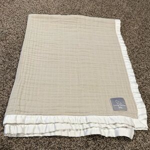 Living Textiles Baby Silk Blanket